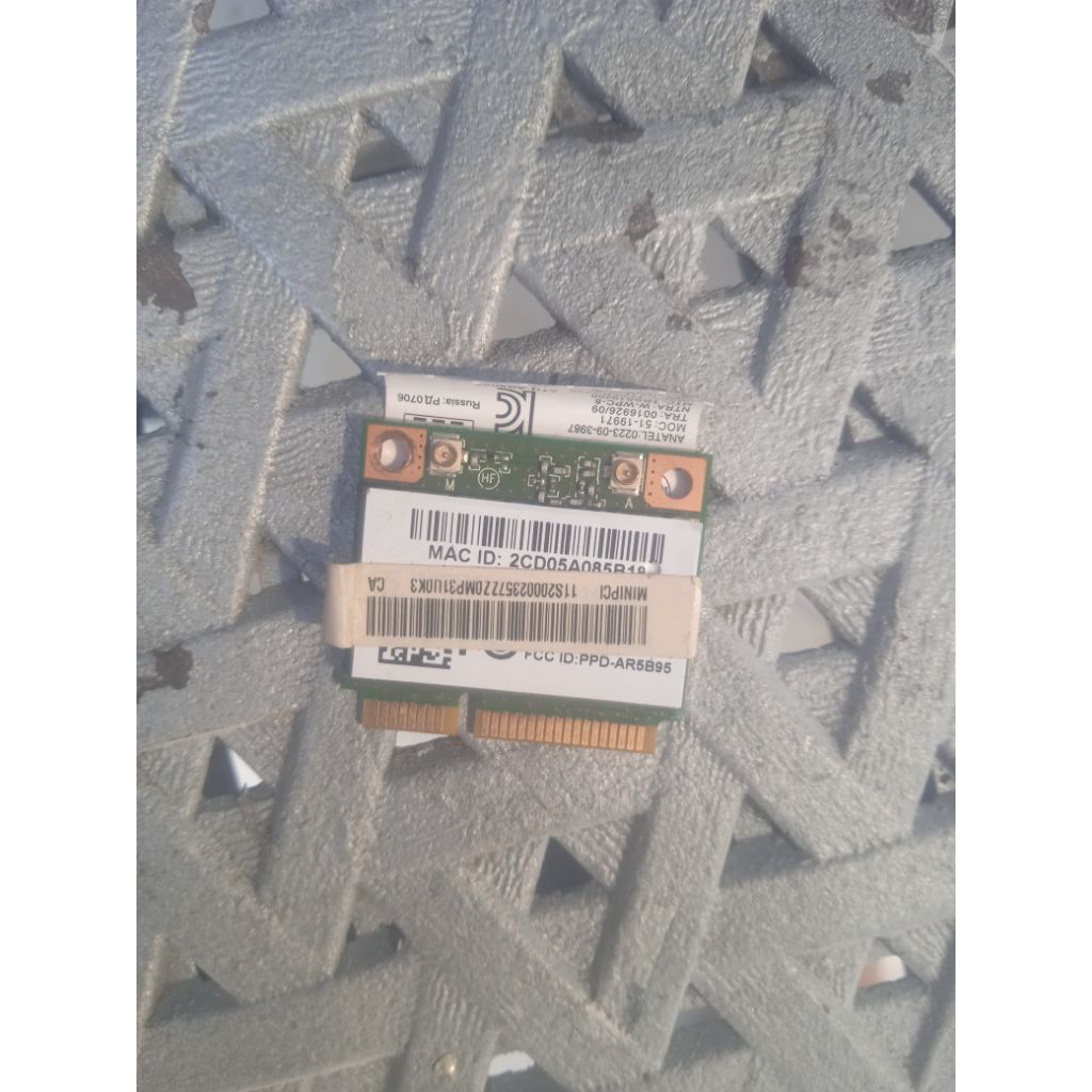 Wifi card laptop lenovo G480 G485 G580 G585