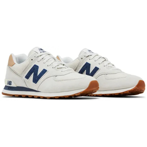Sepatu NB 574 Beige Navy