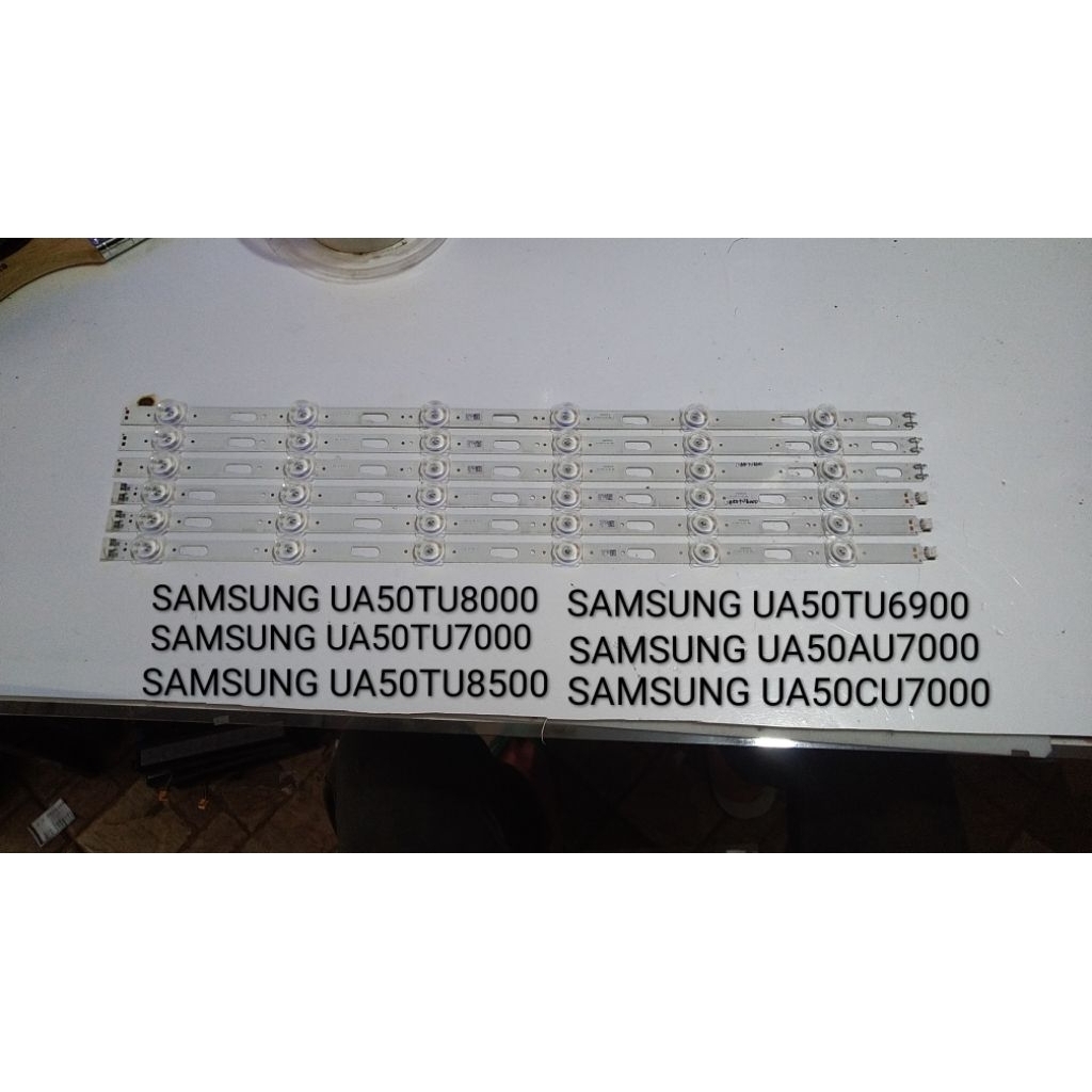 Lampu backlight tv samsung ua50tu6900/tu7000/tu8000/tu8500/au7000/cu7000