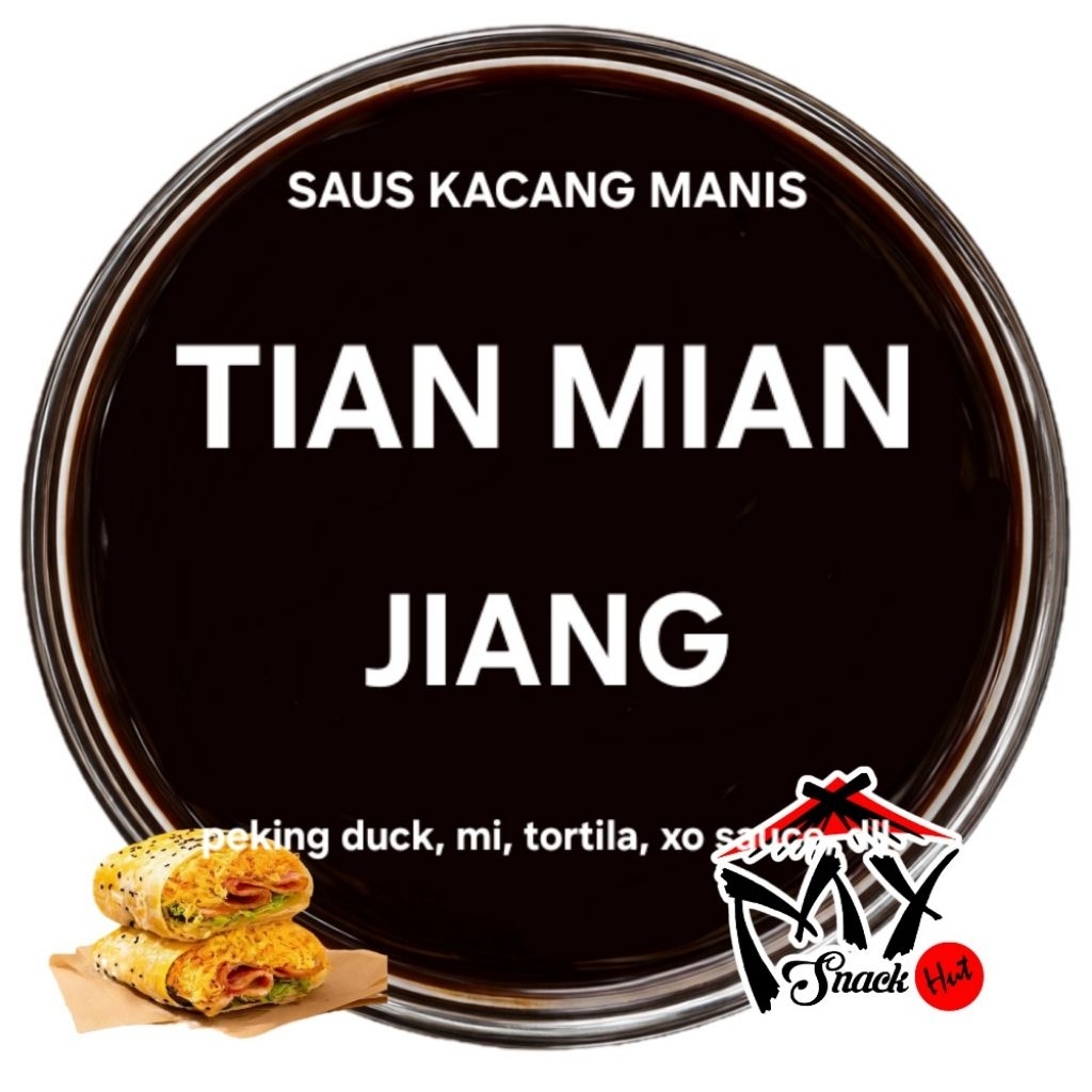 TIAN MIAN JIANG 100GR SAUS KACANG MANIS XO VEGETARIAN PEKING DUCK MI MIE NOODLE ZHA JIANG MIAN CHINA