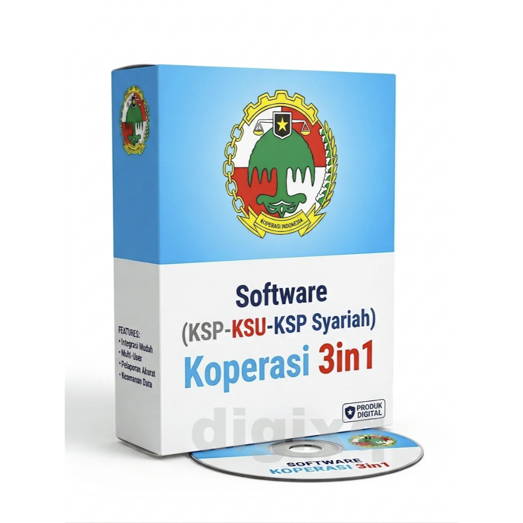 Software Koperasi Simpan Pinjam 3in1