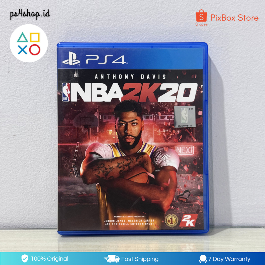 BD KASET NBA 2K20 PS4 SECOND BEKAS GAME BASKET 2020 NBA2K20 ANTHONY DAVIS LEGEND EDITION