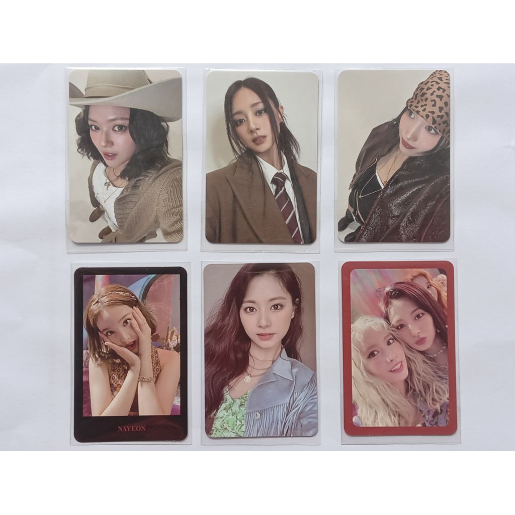 Photocard Official Twice Nayeon Tzuyu Momo Jeongyeon More & More The Story Goes On