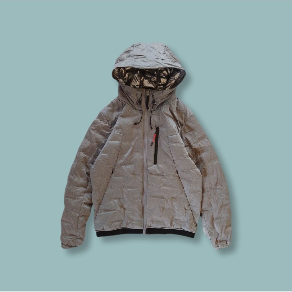 UniqueOutdoor - Jaket Gelembung Outdoor Fieldcore Heat Assist Abu Second