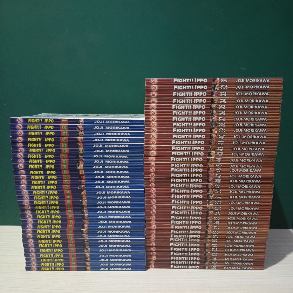 Preloved Komik Fight Ippo Set 1-66 Mulus