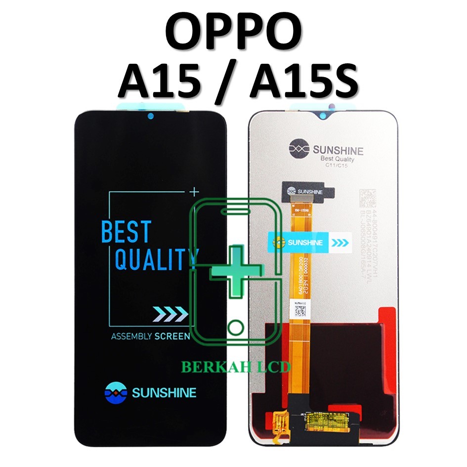 LCD TOUCHSREEN OPPO A15 / A15S FULLSET ORIGINAL COMPLETE 100%