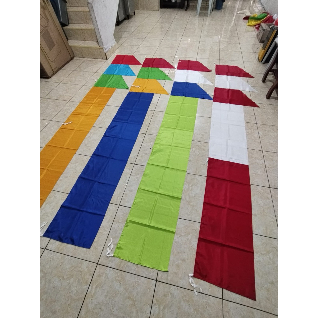 Umbul umbul 3meter x 45 cm