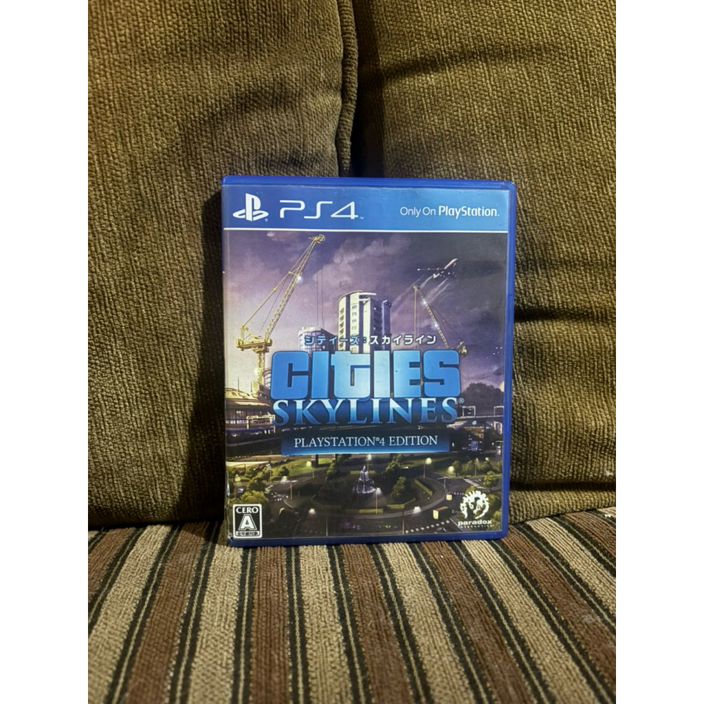 Bd Kaset Cities Skylines Playstation Edition Ps4 Games Playstation 4 Game Sim Building City Construc