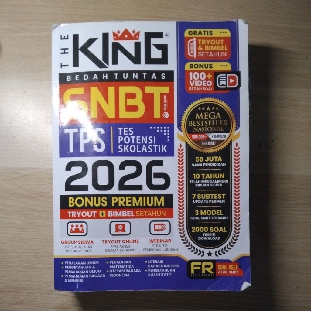 THE KING SNBT TPS 2026 Preloved