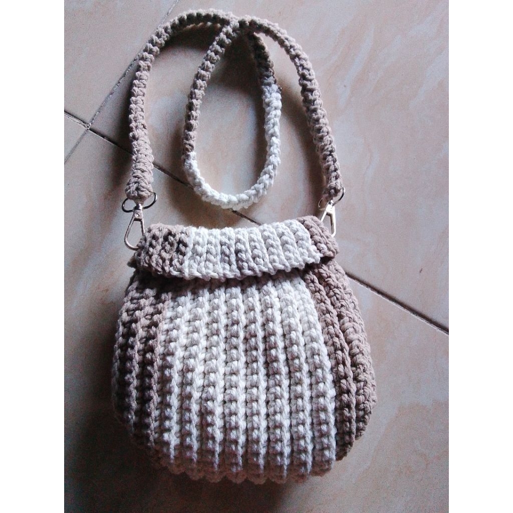 tas rajut benang macrame