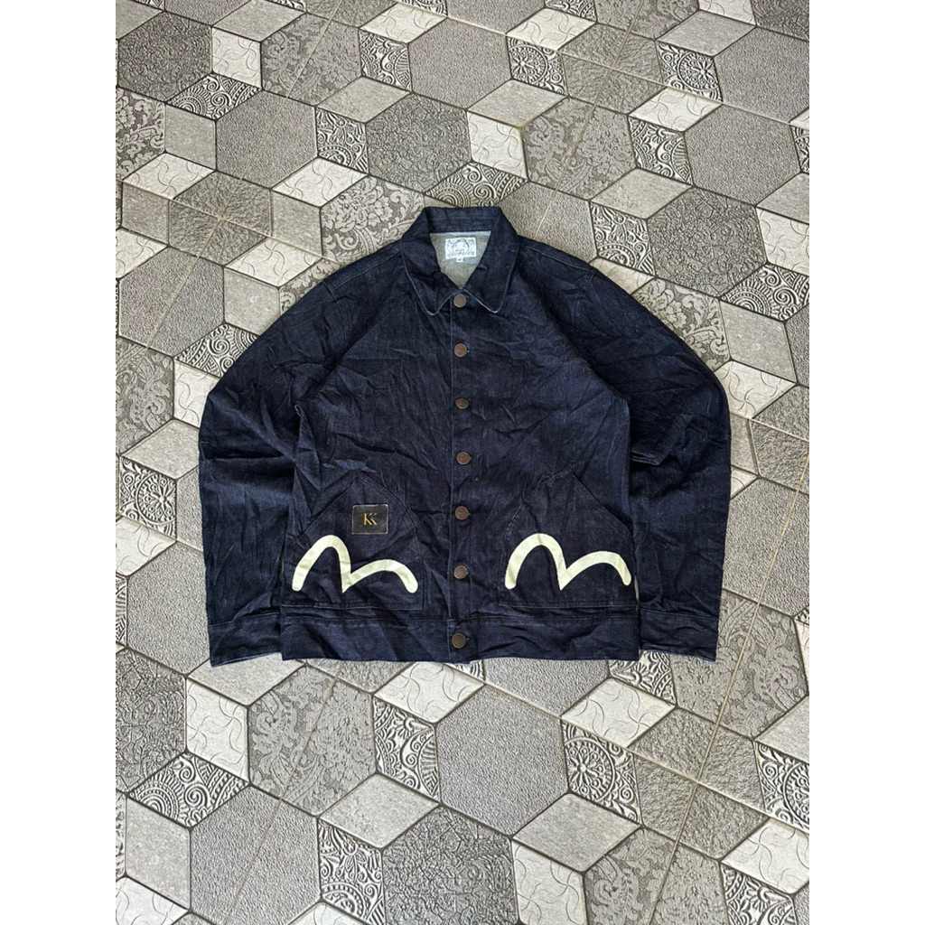 EVISU YAMANE SEAGULL DENIM JACKET