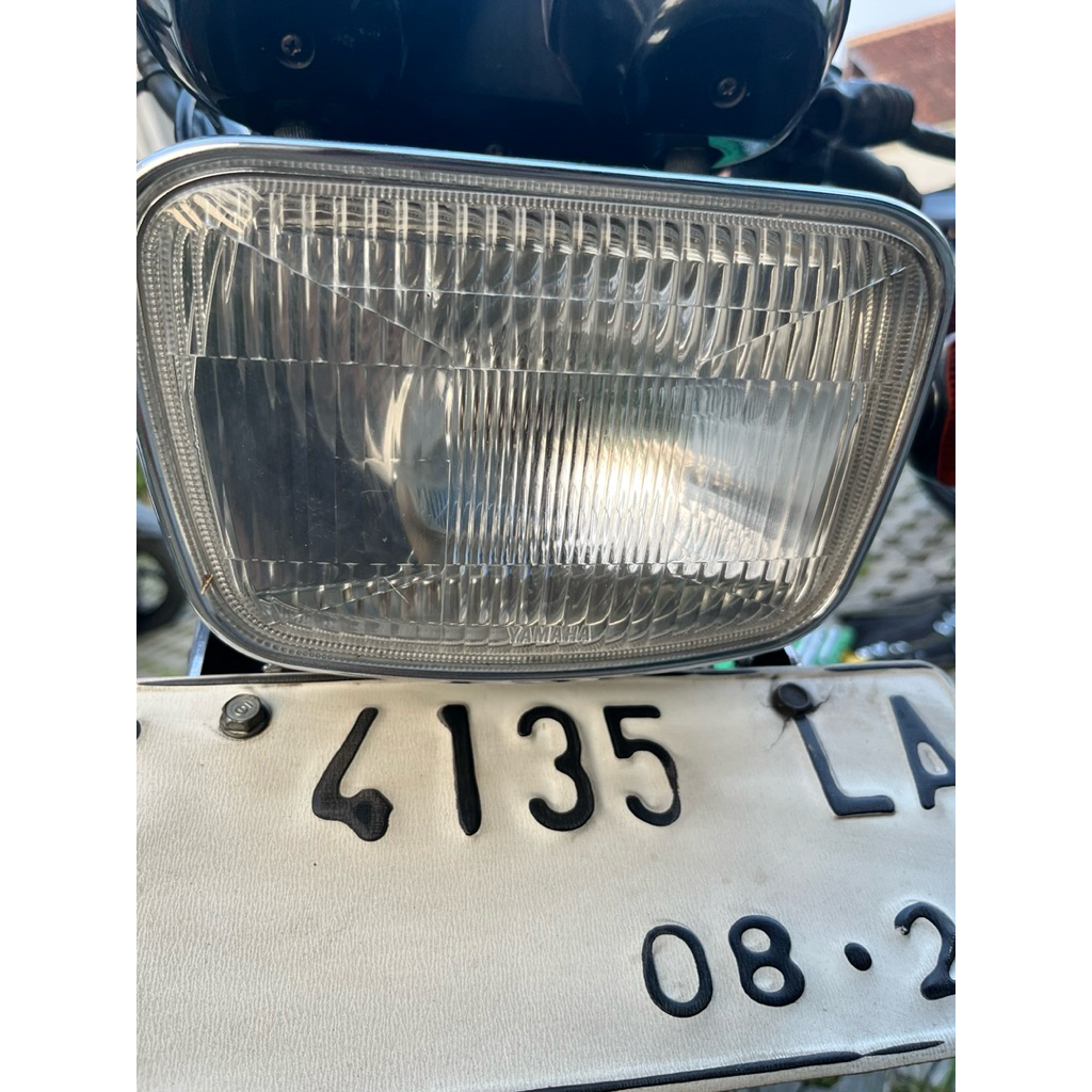 lampu rx king copotan 2004 original plus dudukan lampu original copotan 100%