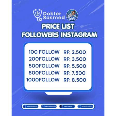 Jasa Followers Instagram Real Indo Permanen | Akun Private Bisa | Bukan Bot | Manual Follow | Ada Da