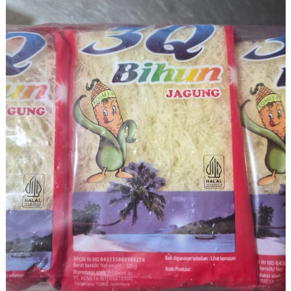 BIHUN JAGUNG 3Q (isi 4) 320gr