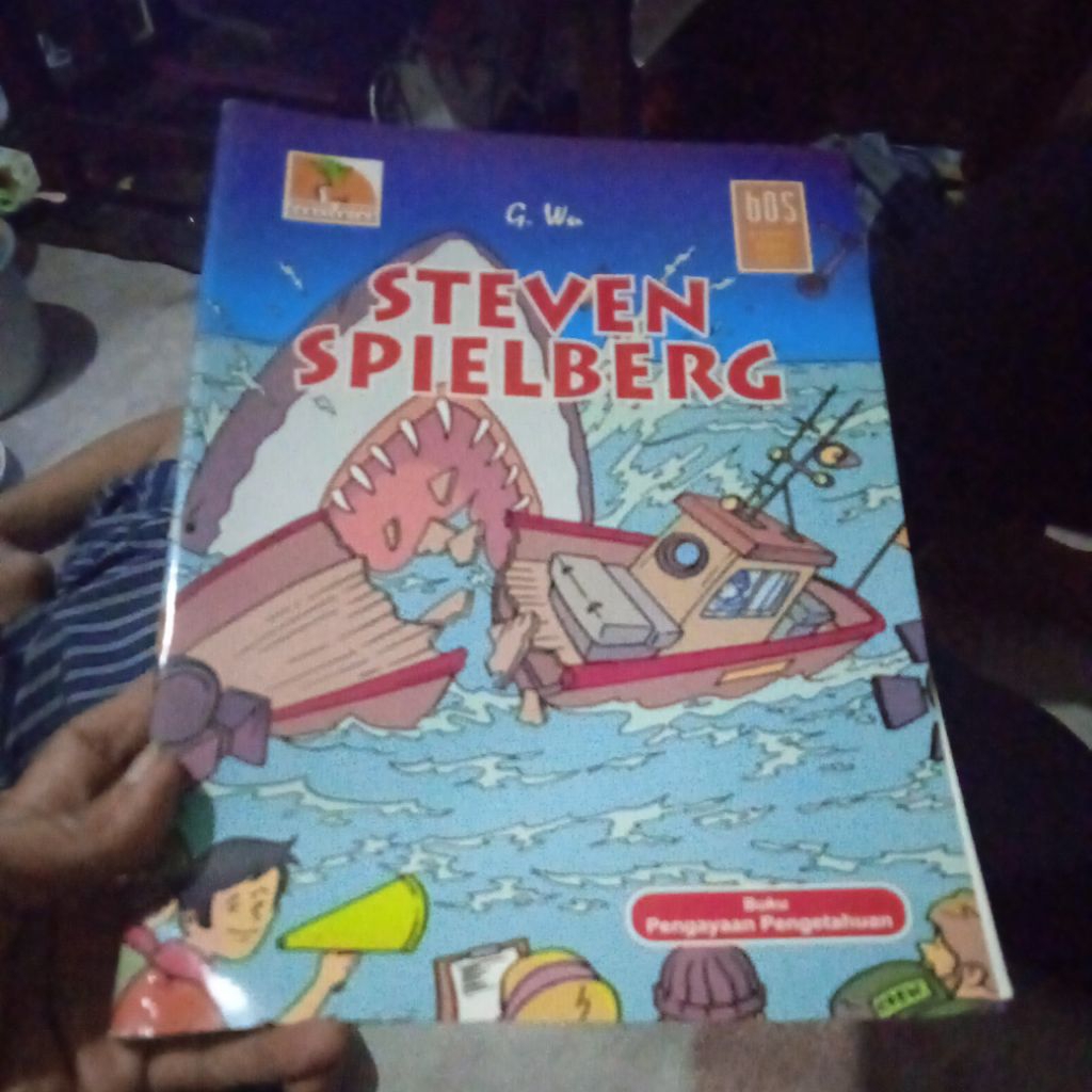 buku Komik, G. Wu, Steven Spielberg, buku komik original, kertas bening