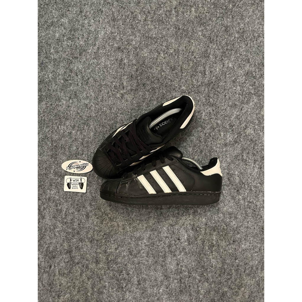 Adidas Superstar Black White Size 36 | Second Original Good Condition
