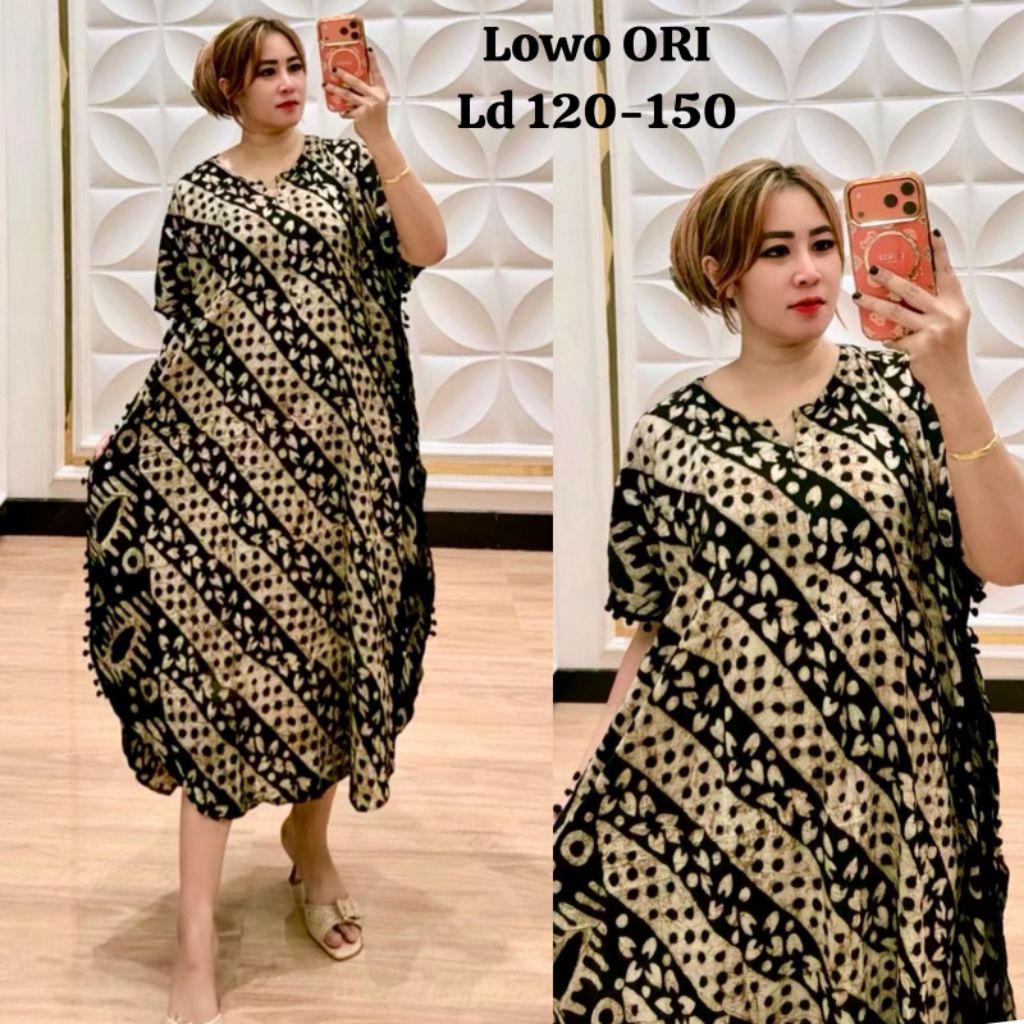 Daster Lowo Pompom Awara terbaruu