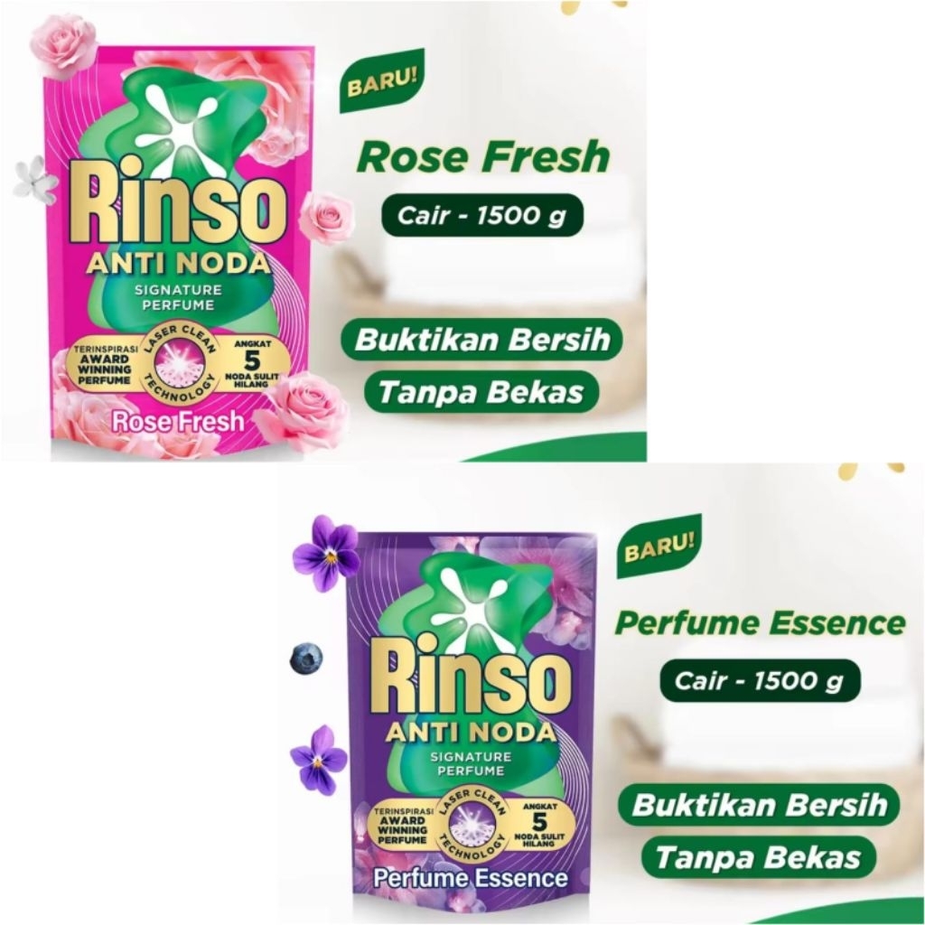 Rinso Deterjen Cair 1.5 Liter Anti Noda