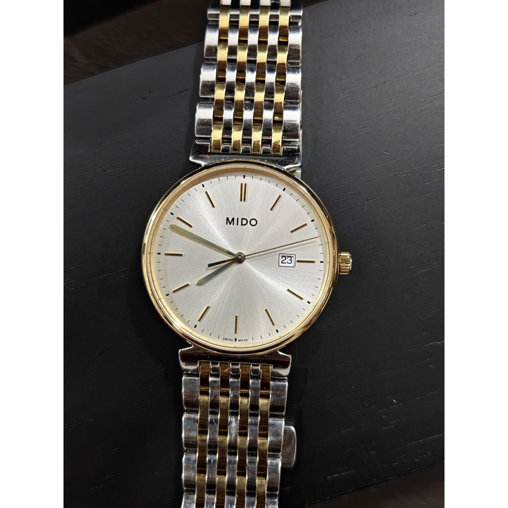 Mido Dorada Swiss Quartz 38mm