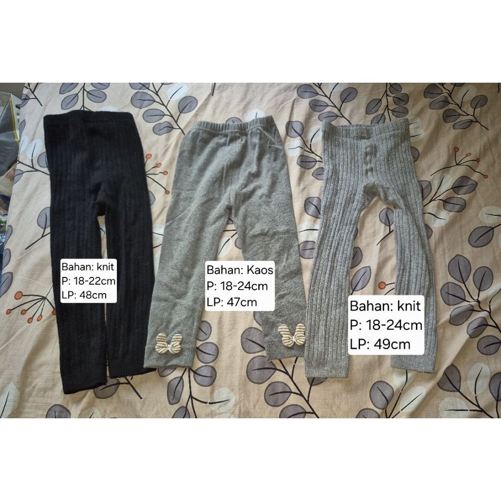 Legging Bayi Baju Bayi Murah Preloved 5000an