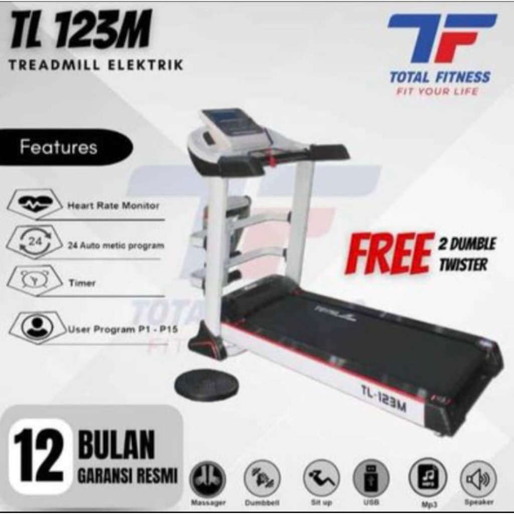 TREADMILL ELEKTRIK TL 123M