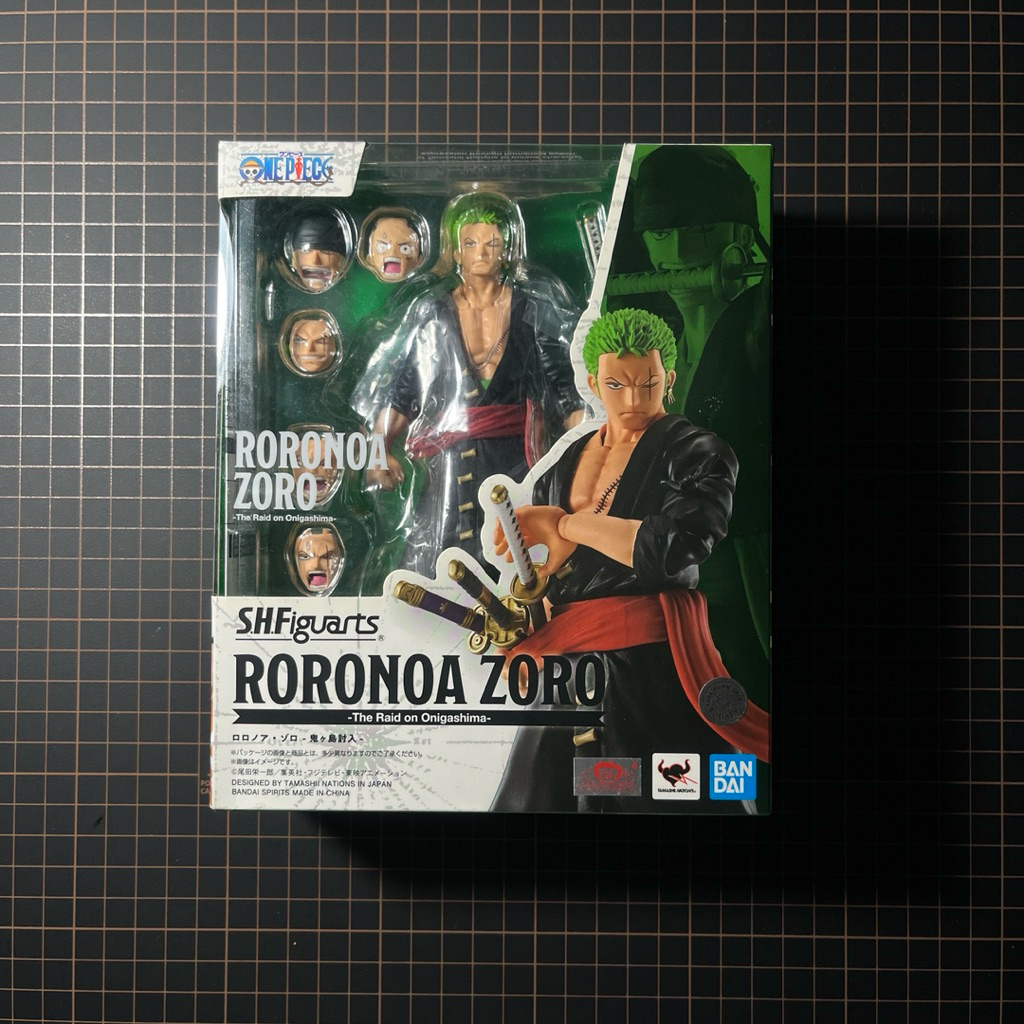 SHFiguarts Roronoa Zoro One Piece - Bandai SHF 1/12 (BIB)