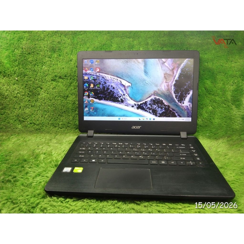 Laptop Second  Acer Aspire A514 intel core i3 gen 7 SSD 240GB Ram 4GB