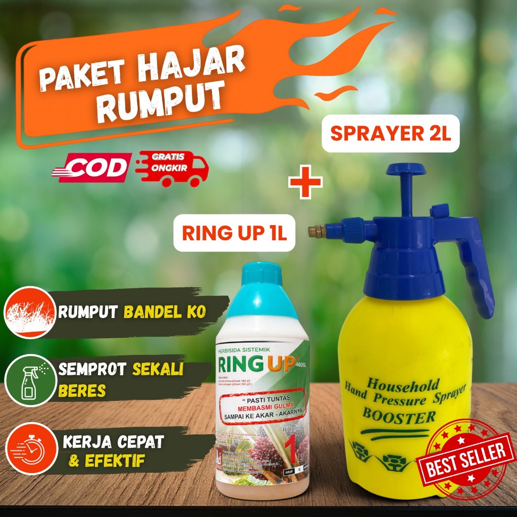 Hand Sprayer Booster 2L Standart | Alat Semprot Multifungsi Tanaman & Burung