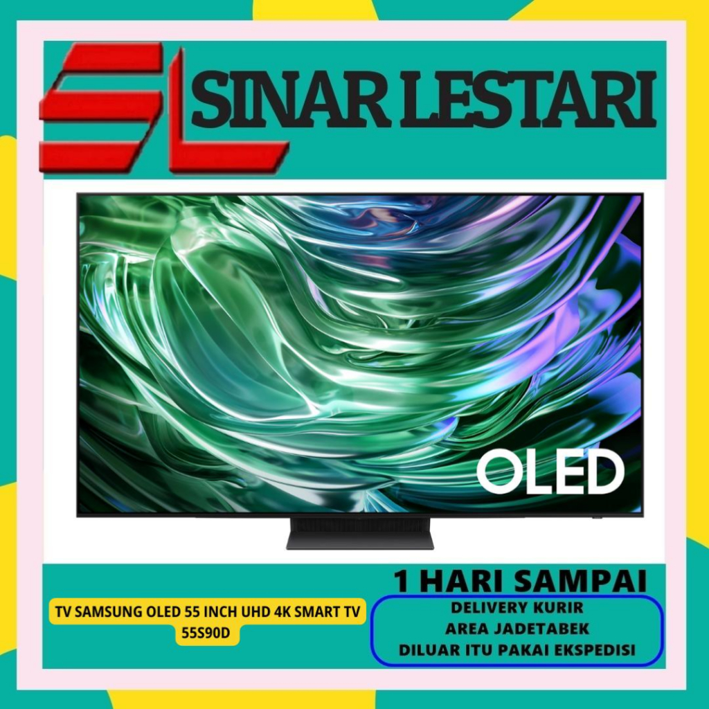 SAMSUNG 55S90D TV OLED 55 INCH UHD 4K W/ NQ4 AI Gen2 SMART TV 2024 (DISPLAY)