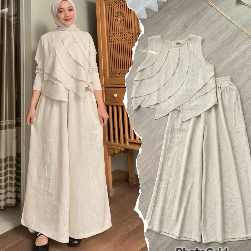 Set Athayaa - Kombinasi Terbaru- one set athayaa daily setelan knit import set athayaa set