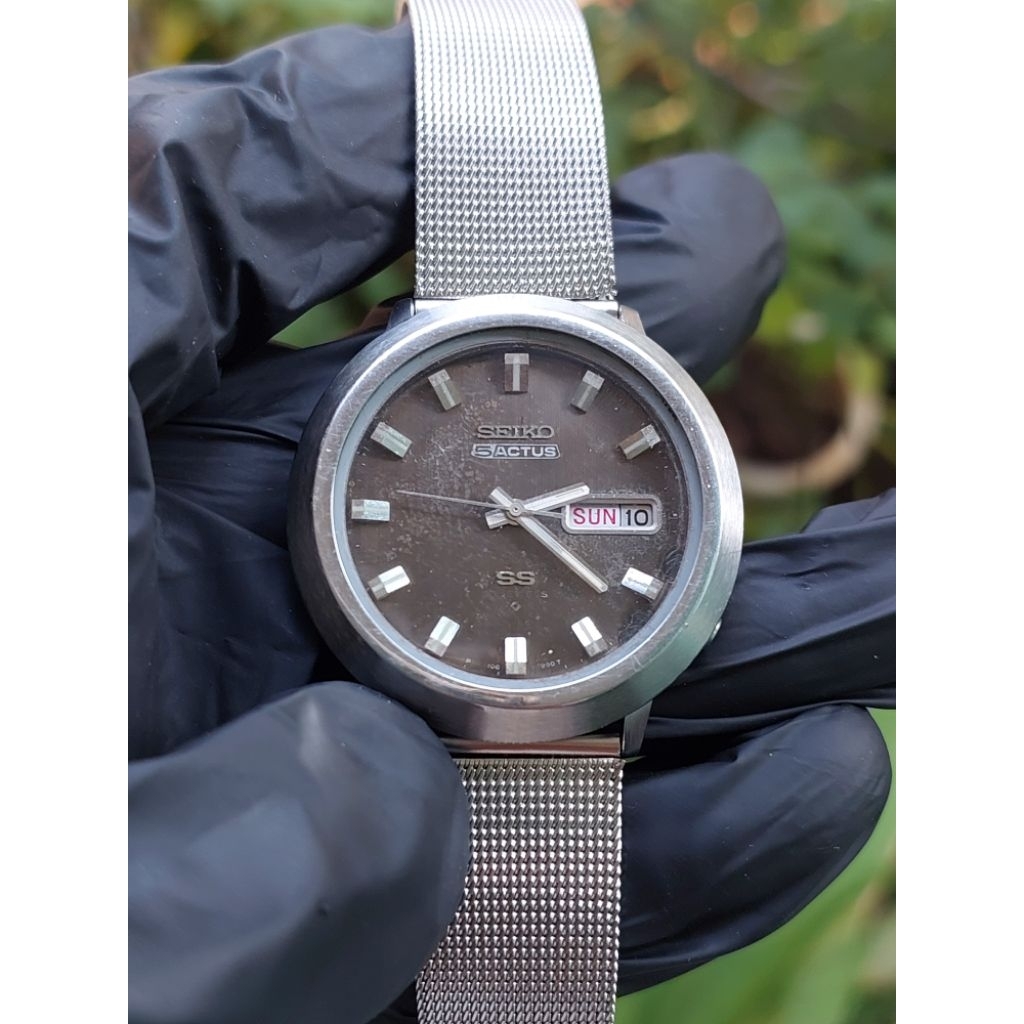 (Harga Net) Jam Tangan Seiko 5 Actus 6106-8750 Original Mechanical Automatic Vintage Mesin Normal Ti
