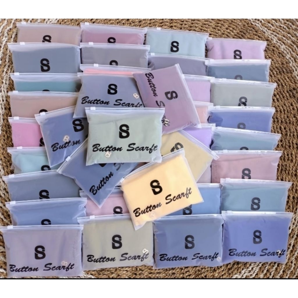 hijab segiempat button scraf voal polos,hijab button kw polos,hijab voal polos premium