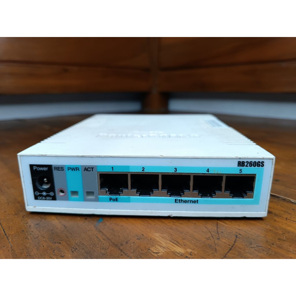 mikrotik rb260Gs Gigabyte
