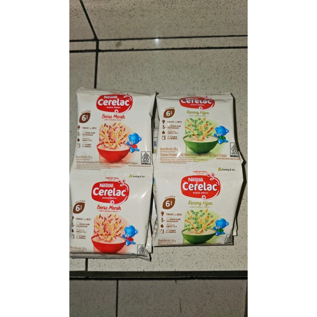 Cerelac Renceng 8 Sachet - Praktis, Nikmat, Mudah Dibawa