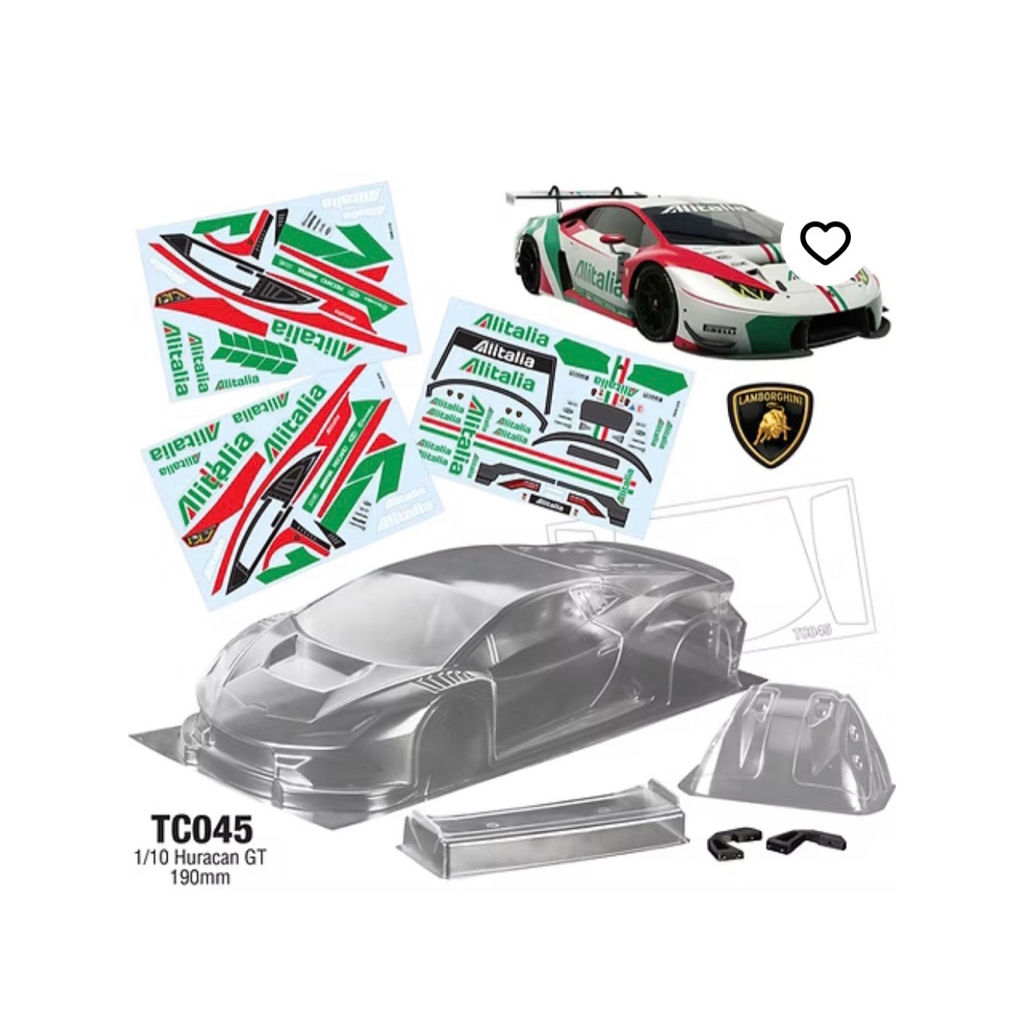 team c racing tc045 huracan GT rc 1/10