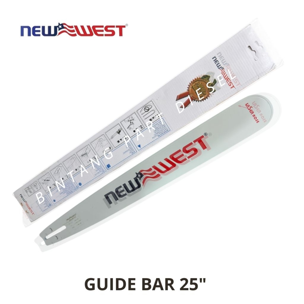 Guide bar 25" / 63cm Chainsaw NewWest