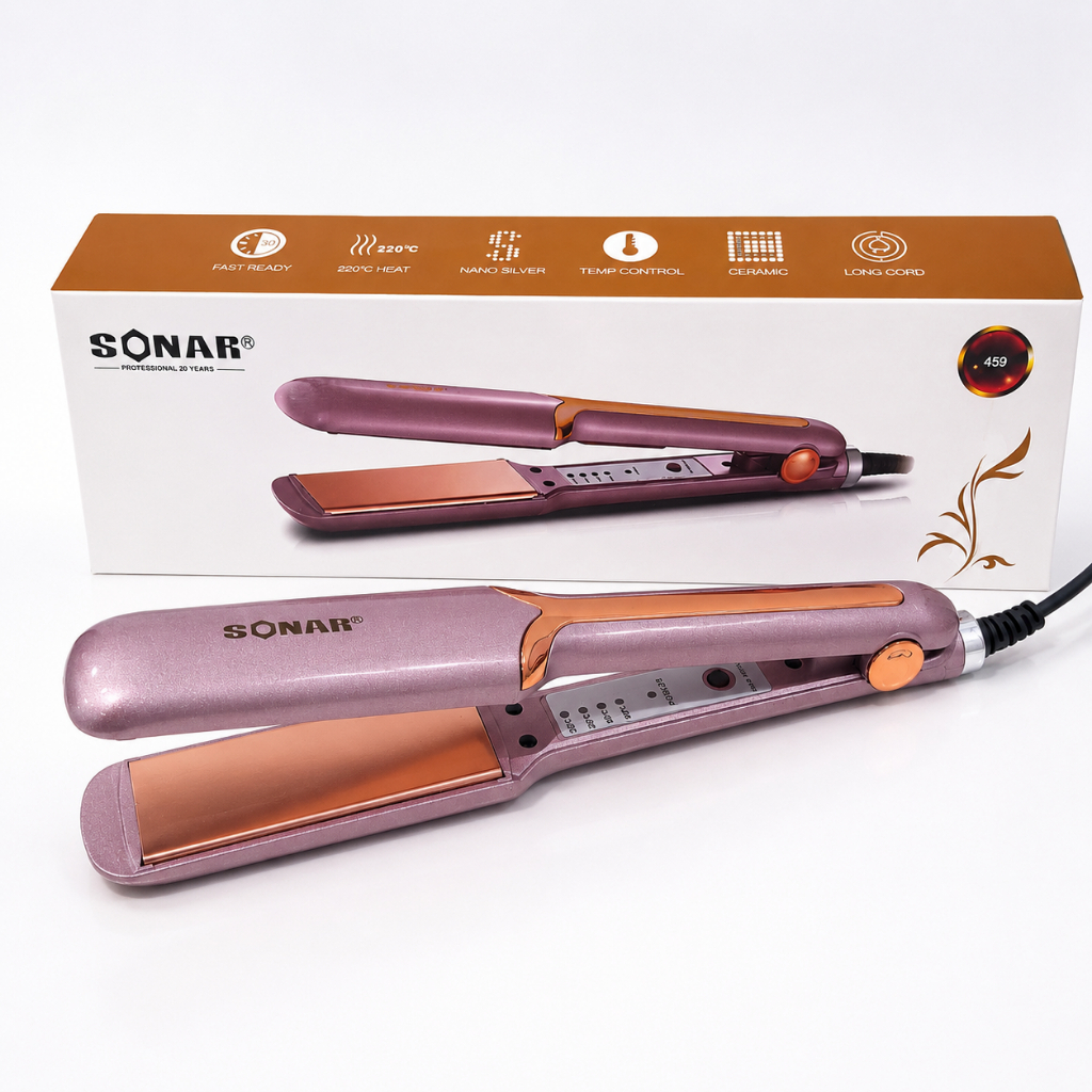 Catokan Rambut Sonar 459 / Catokan Pelurus Rambut Hair Straightener Sonar / Catok Rambut