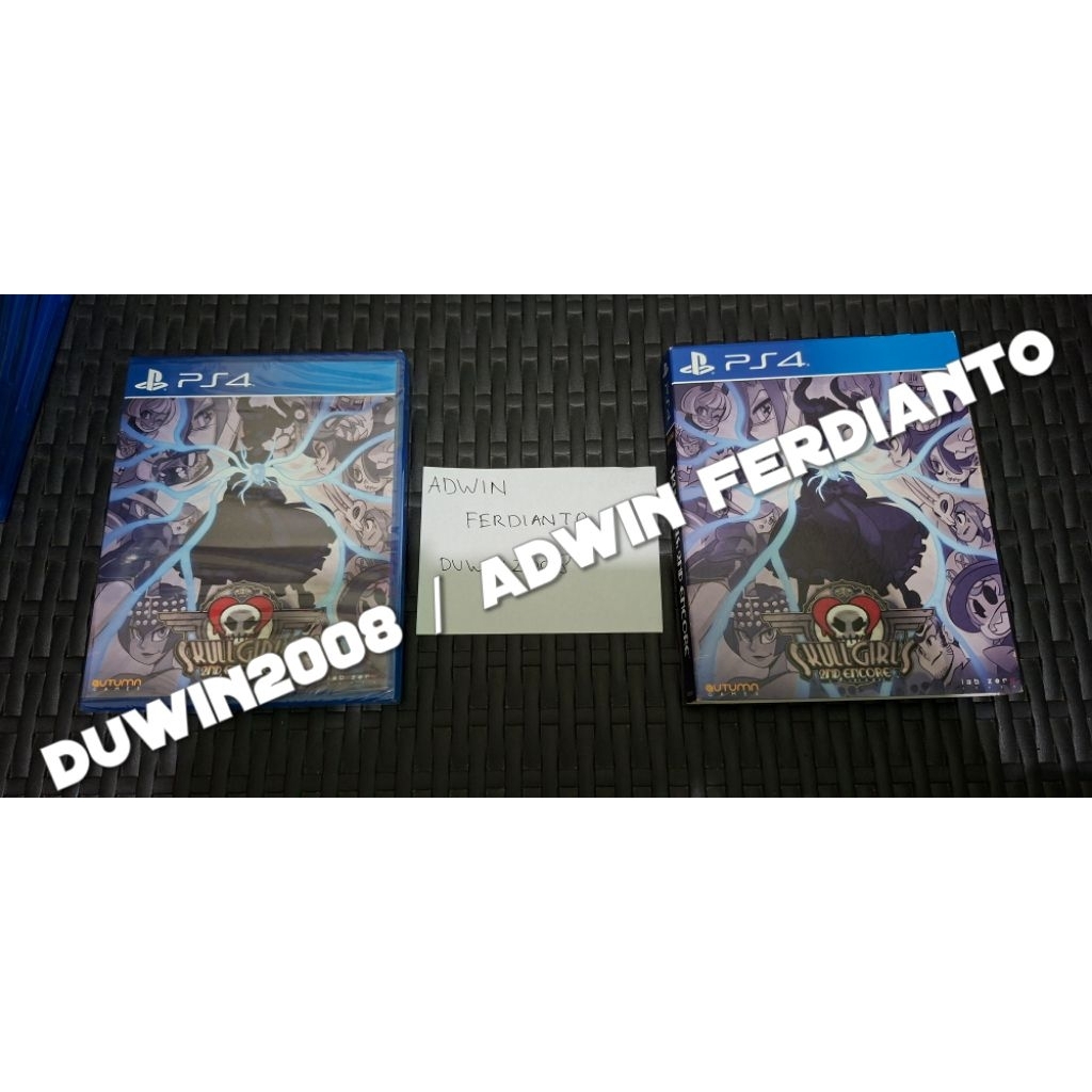 PS4 Playstation 4 - LRG Limited Run Games - Skull Girls 2nd Encore + Slip Case