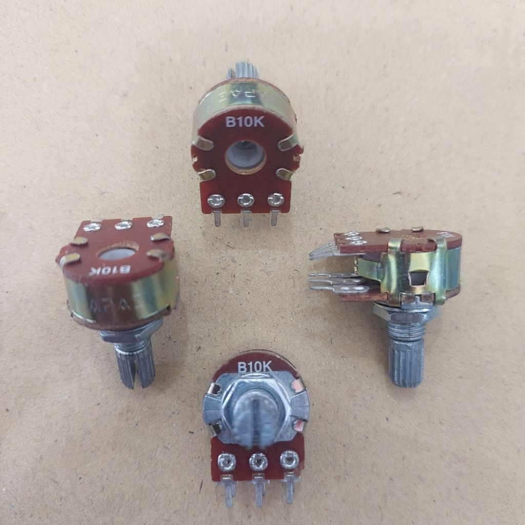 POTENSIO B 10K SETEREO TUAS PENDEK ORIGINAL