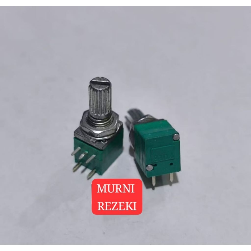 POTENSIO MONO HIJAU 5 PIN ORIGINAL
