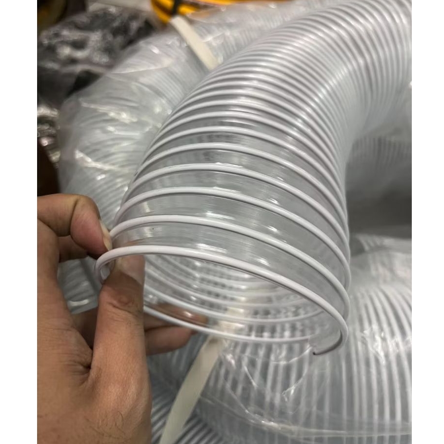 selang flexible ducting plastik flex 3"inch × 1mtr selang ducting
