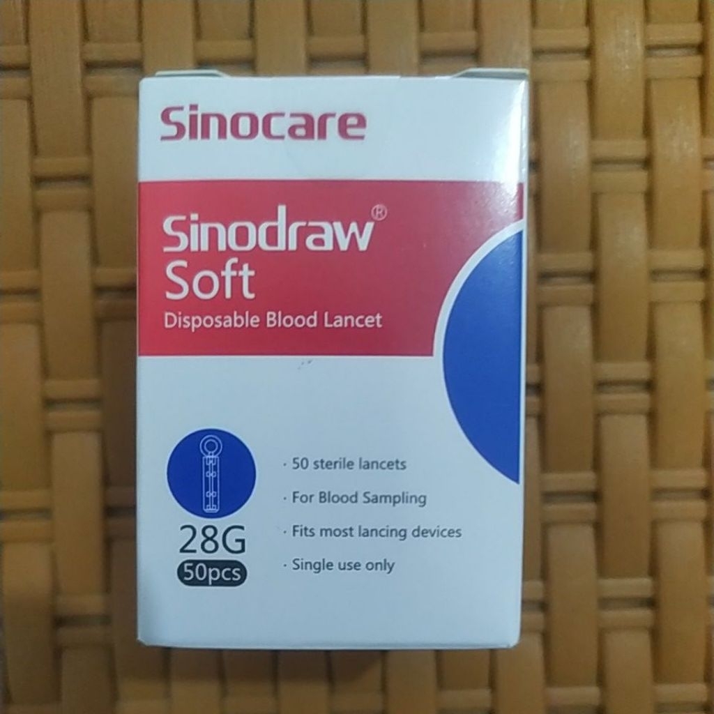 Blood Lancet 28G Sinocare / Jarum Lancet Sinocare