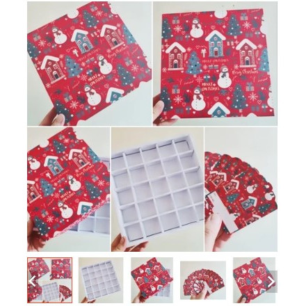Box Cookies Sekat Kotak Packaging Hampers