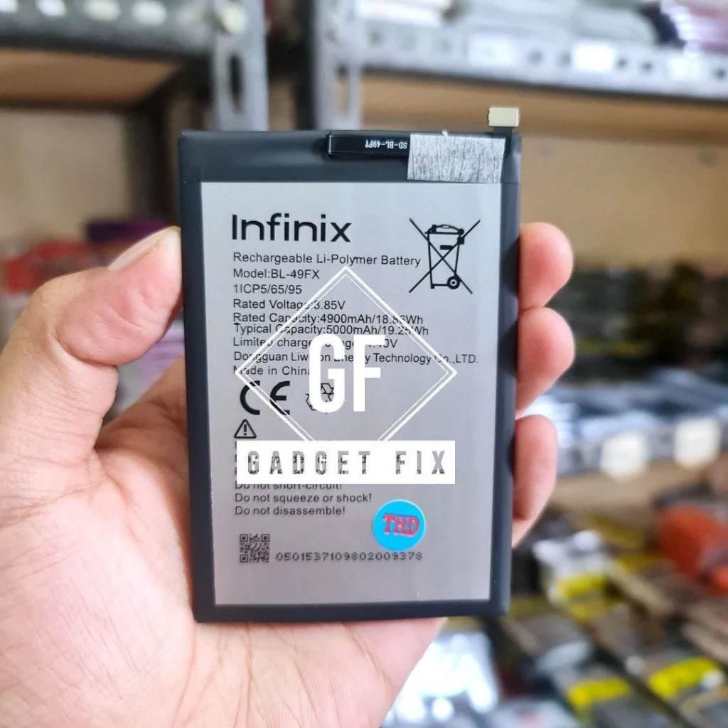 Batre Baterai BL-49FX HP Infinix Smart 6 HD X6512 Battery Batrei Tanam