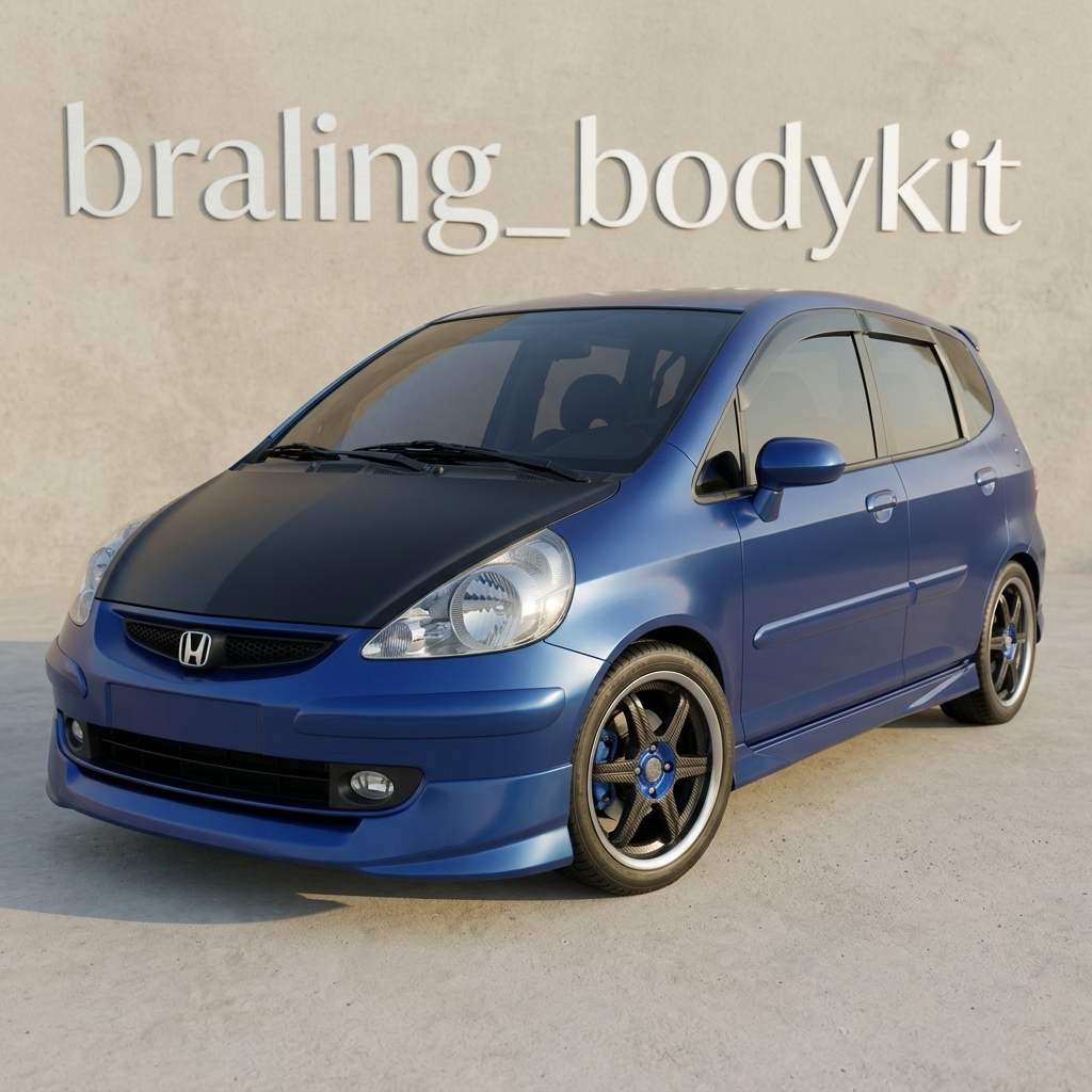 bodykit Honda jazz idsi 2005 modulo - Braling Bodykit