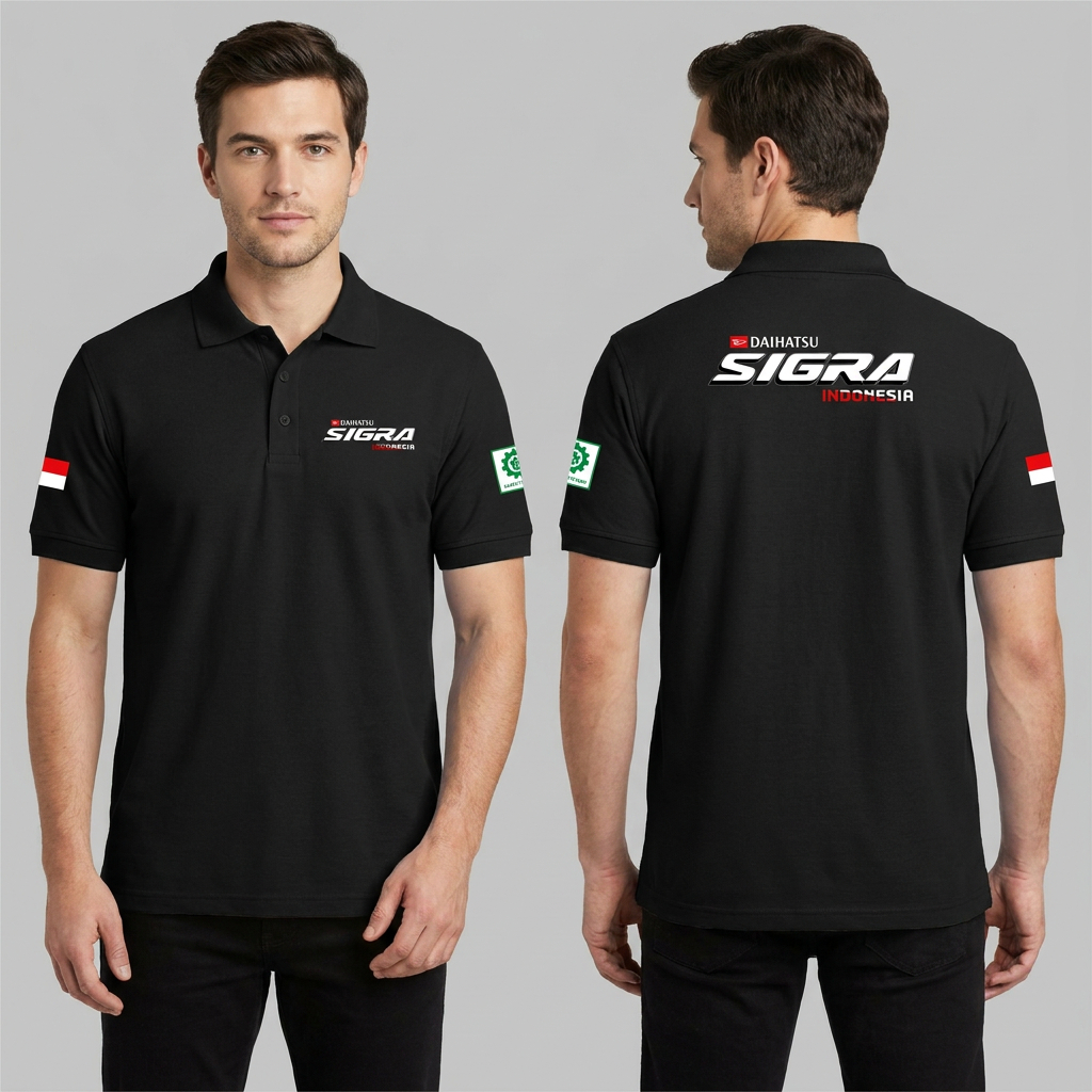 KAOS POLO DAIHATSU SIGRA PREMIUM QUALITY