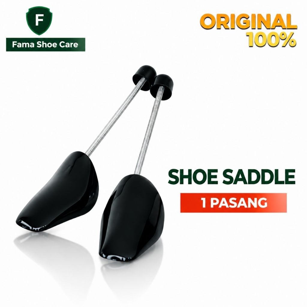 FAMA-Shoe Saddle 1pasang-Shoe Tree-Penyangga Sepatu-Fama Shoe Cleaner-Fama Shoes Cleaner