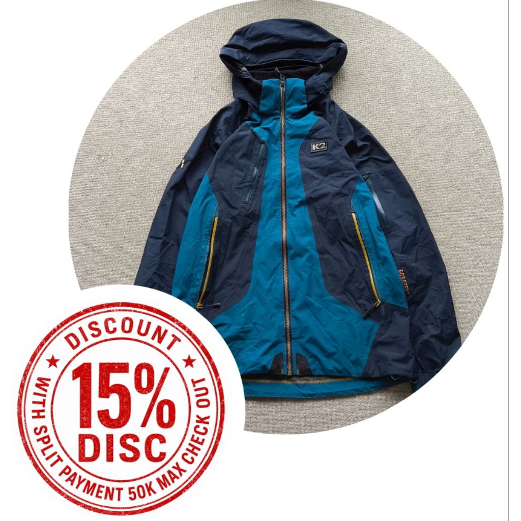 K2 OUTDOOR WATERPROOF GORPCORE GORE-TEX SZ L