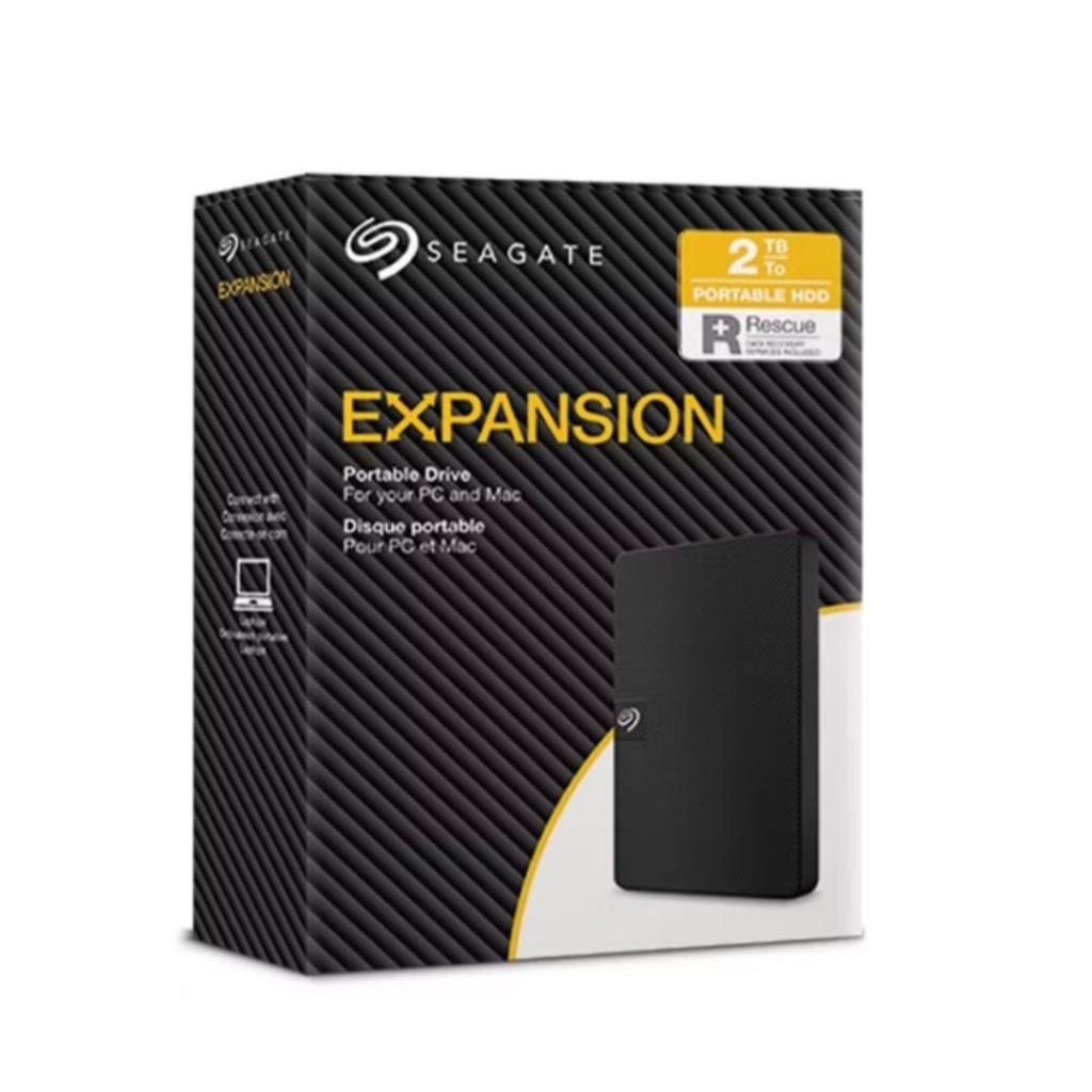 Harddisk Eksternal SEAGATE EXPANSION 2TB BLACK NEW HDD External 2 TB