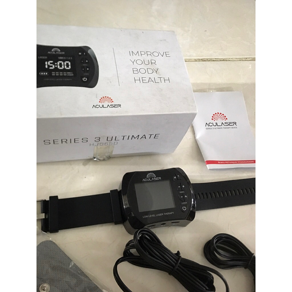 Gelang terapi infrared Aculaser Series 3 Ultimate HJG650 preloved